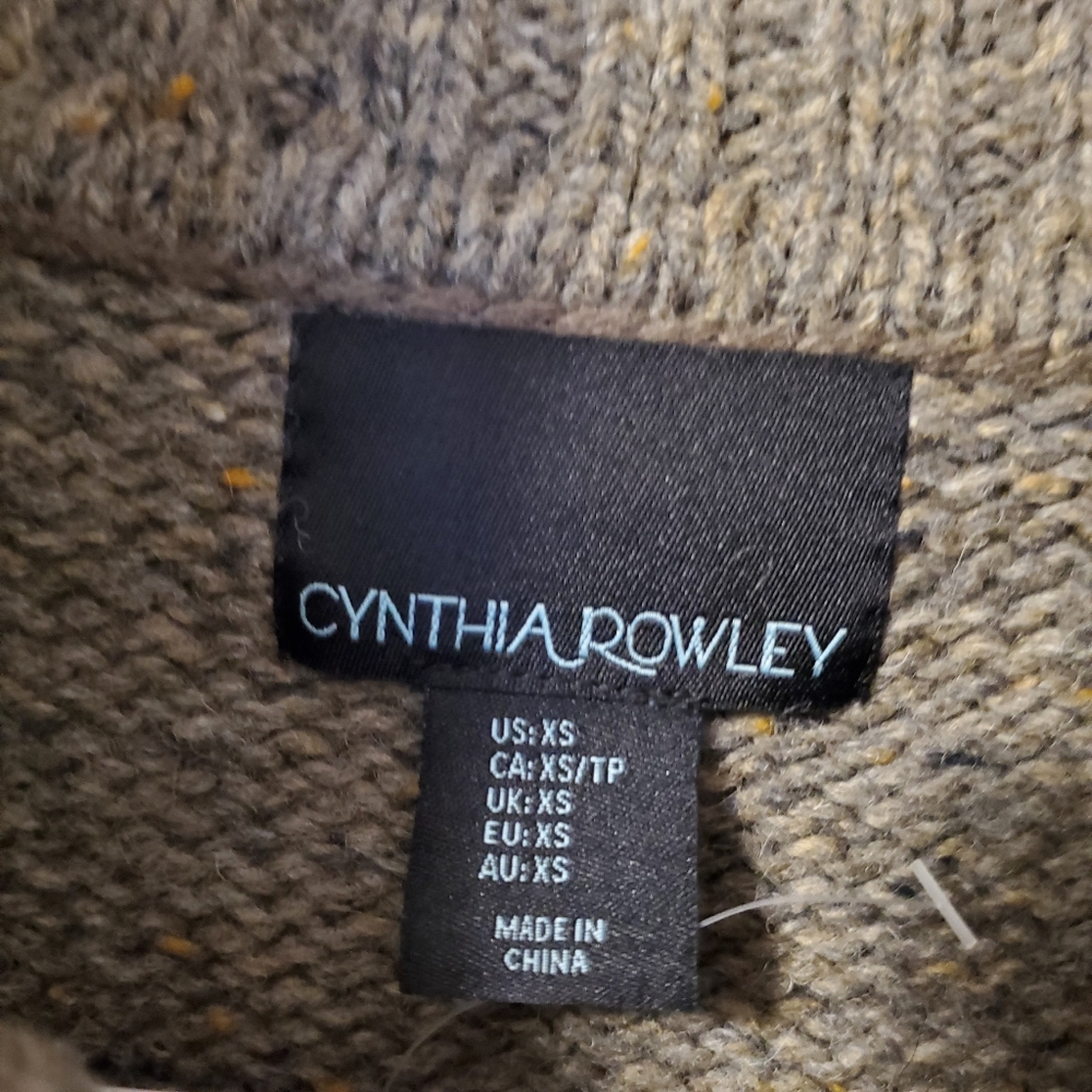 Cynthia Rowley Cowl Neck Sweater (size XS) - Picture 2 of 16